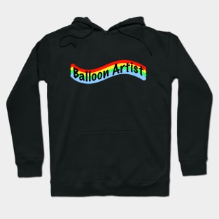 Balloon Artist Balloons in Bright Colors Hoodie